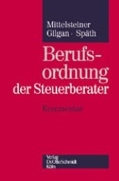 Cover von Berufsordnung der Steuerberater. Kommentar