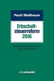 Cover von Erbschaftsteuerreform 2016