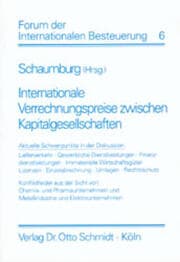 Cover von Internationale Verrechnungspreise zwischen Kapitalgesellschaften