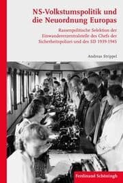 Cover von NS-Volkstumspolitik und die Neuordnung Europas
