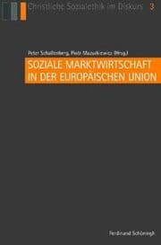 Cover von Soziale Marktwirtschaft in der Europäischen Union