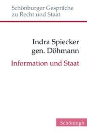 Cover von Information und Staat
