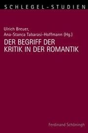 Cover von Der Begriff der Kritik in der Romantik