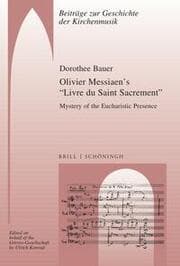 Cover von Olivier Messiaen's 'Livre du Saint Sacrement'