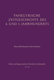 Cover von Panegyrische Zeitgeschichte des 4. und 5. Jahrhunderts