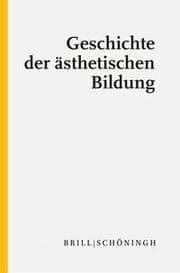 Cover von Geschichte der ästhetischen Bildung