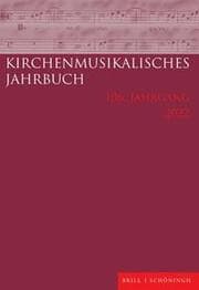 Cover von Kirchenmusikalisches Jahrbuch 106. Jahrgang 2022