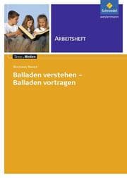 Cover von Balladen verstehen - Balladen vortragen