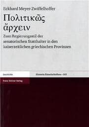 Cover von Politikos archein