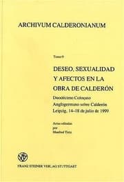 Cover von Deseo, sexualidad y afectos en la obra de Calderón
