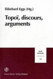 Cover von Topoi, discours, arguments