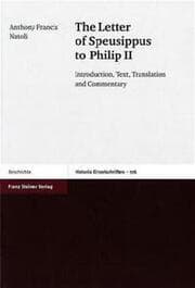 Cover von The Letter of Speusippus to Philip II