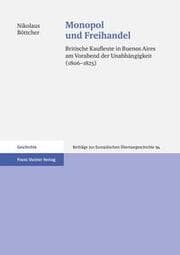 Cover von Monopol und Freihandel