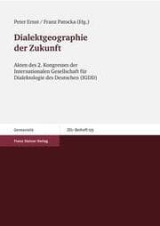Cover von Dialektgeographie der Zukunft