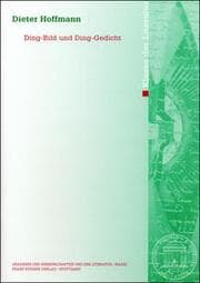 Cover von Ding-Bild und Ding-Gedicht