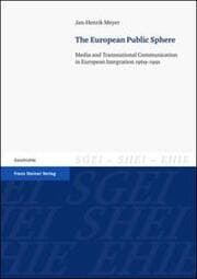 Cover von The European Public Sphere