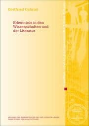 Cover von Erkenntnis in den Wissenschaften und der Literatur