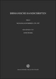 Cover von Birmanische Handschriften