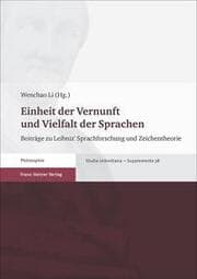 Cover von Einheit der Vernunft und Vielfalt der Sprachen