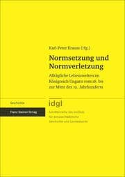 Cover von Normsetzung und Normverletzung