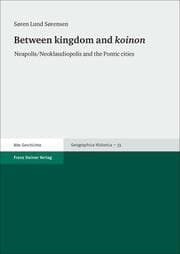 Cover von Between kingdom and 'koinon'