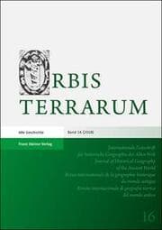 Cover von Orbis Terrarum 16 (2018)