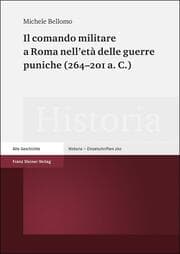 Cover von Il comando militare a Roma nell'età delle guerre puniche (264-201 a. C.)