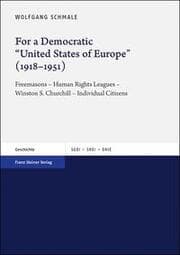 Cover von For a Democratic 'United States of Europe' (1918-1951)