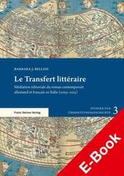 Cover von Le Transfert littéraire