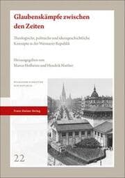 Cover von Glaubenskämpfe zwischen den Zeiten
