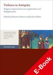 Cover von Violence in Antiquity / Gewalt in der Antike