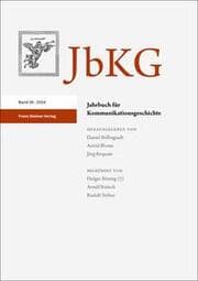 Cover von Jahrbuch für Kommunikationsgeschichte 26 (2024)