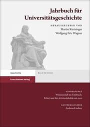 Cover von Jahrbuch für Universitätsgeschichte 24/2021