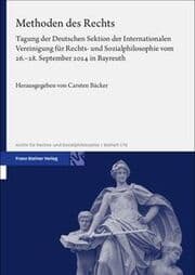 Cover von Methoden des Rechts