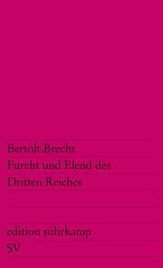 Cover von Furcht und Elend des Dritten Reiches