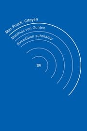 Cover von Max Frisch. Citoyen