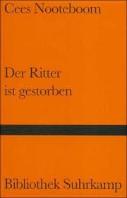 Cover von Der Ritter ist gestorben