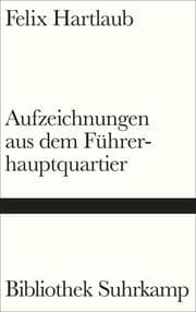 Cover von Aufzeichnungen aus dem Führerhauptquartier