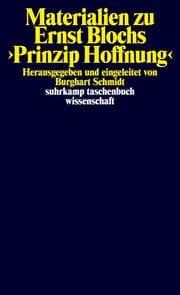 Cover von Materialien zu Ernst Blochs >Prinzip Hoffnung<