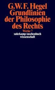 Cover von Grundlinien der Philosophie des Rechts