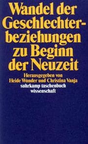 Cover von Wandel der Geschlechterbeziehungen zu Beginn der Neuzeit