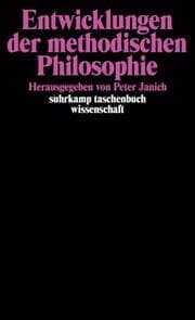 Cover von Entwicklungen der methodischen Philosophie