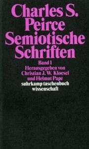 Cover von Semiotische Schriften 1