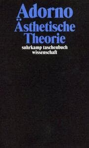 Cover von Ästhetische Theorie