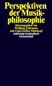 Cover von Perspektiven der Musikphilosophie