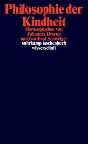 Cover von Philosophie der Kindheit
