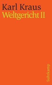 Cover von Kraus, Weltger.2 st1316