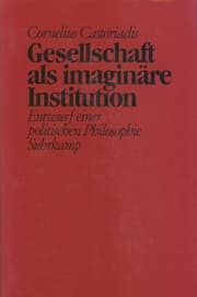 Cover von Gesellschaft als imaginäre Institution