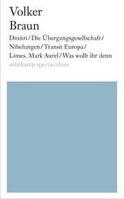 Cover von Dmitri / Die Übergangsgesellschaft / Nibelungen / Limes. Mark Aurel / Was wollt ihr denn