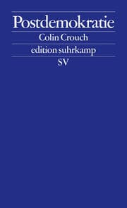 Cover von Postdemokratie